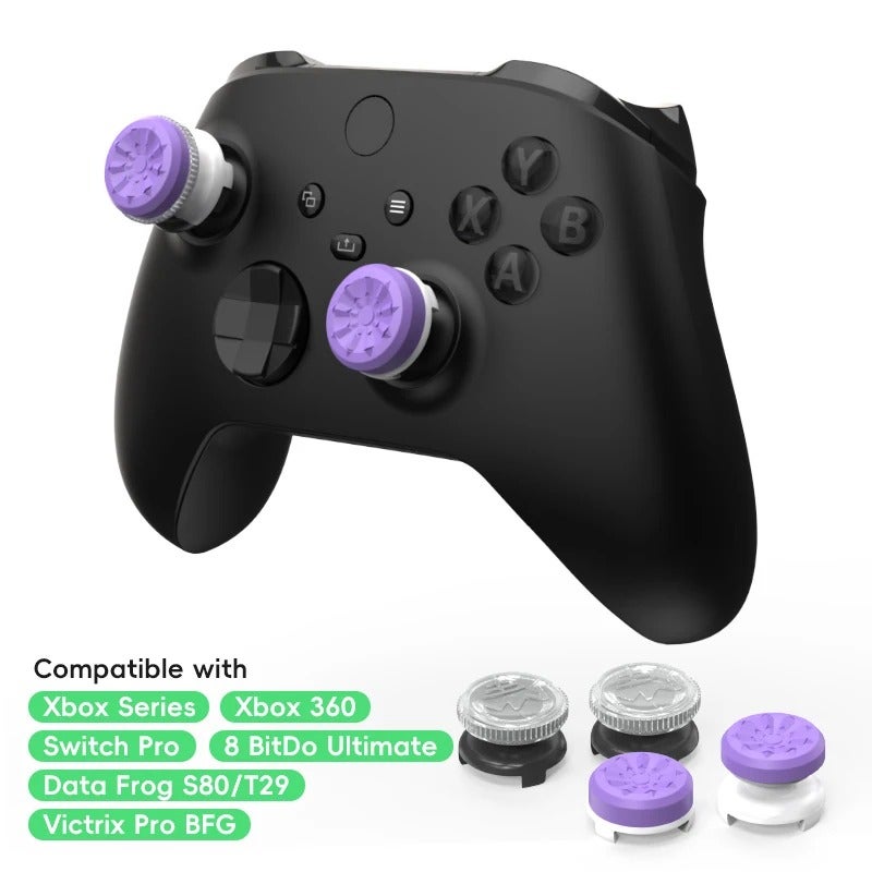 أغطية قبضة الإبهام فريك جالاكسي لجهاز PS4 وPS5، أغطية مقبض عصا التحكم التناظرية عالية الارتفاع لألعاب FPS، لأجهزة تحكم Xbox Series S/X - Image 2