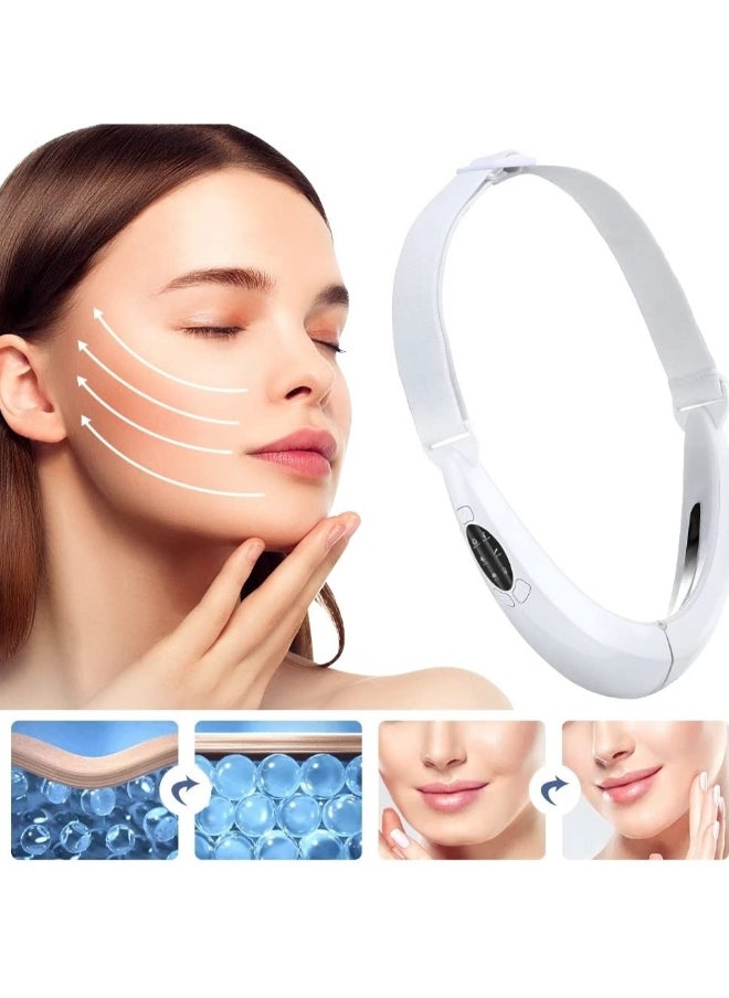 Electric V-Shape Face Shaping Massager, Double Chin Reducer, Microcurrent Facial Lift Device, Facial Slimming Massager with LED Photon Therapy, Includes Manual and USB Data Cable - pzsku/Z70692B2CB44A756254E3Z/45/1742376555/2e5b62b7-2851-42d5-a109-d34537875ba5