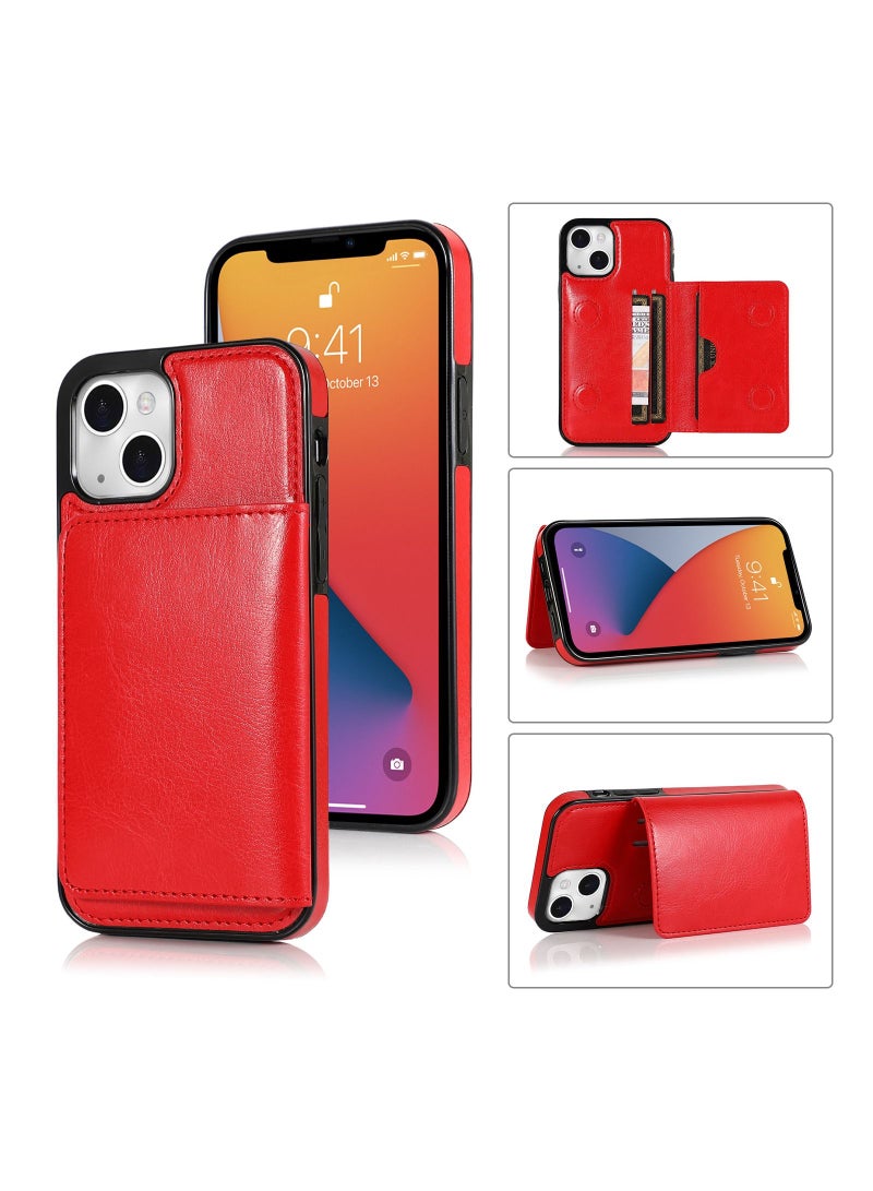 Suteni Leather Protective Back Cover Case Phone Case for iPhone - Image 2