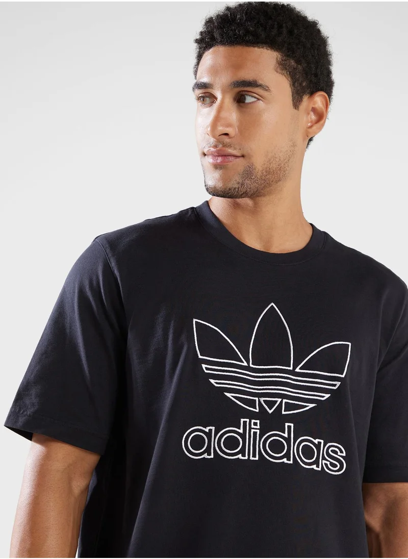 adidas Originals Outline Trefoil T-Shirt
