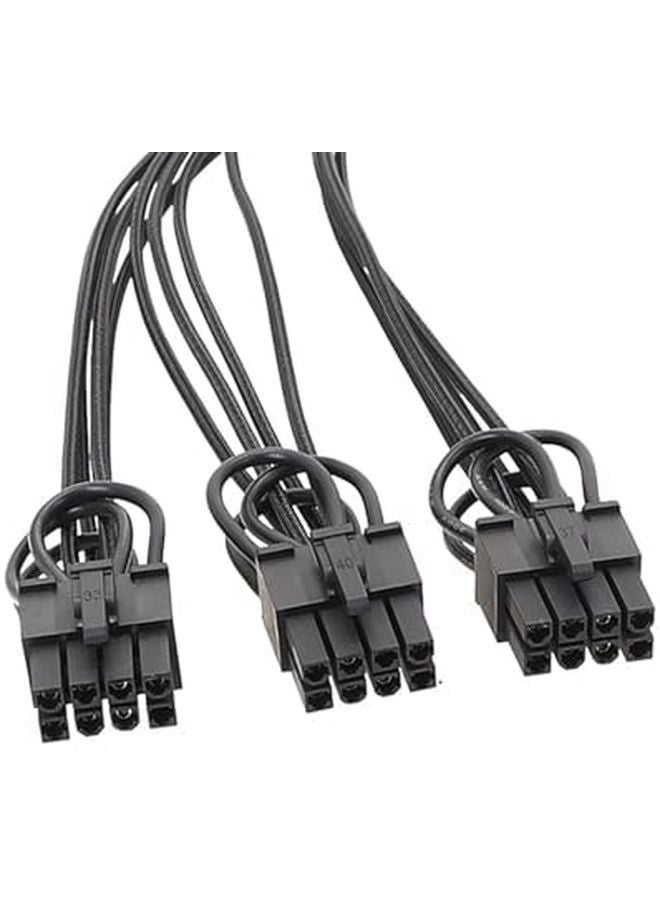 60 سم كابل طاقة GPU أسود من 8Pin إلى 12+4Pin لبطاقات الفيديو من سلسلة RTX 40 - Image 4