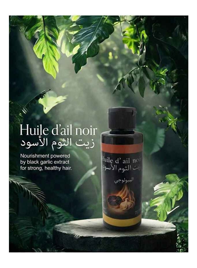 Organic black garlic oil for thickening and strengthening hair - Image 3