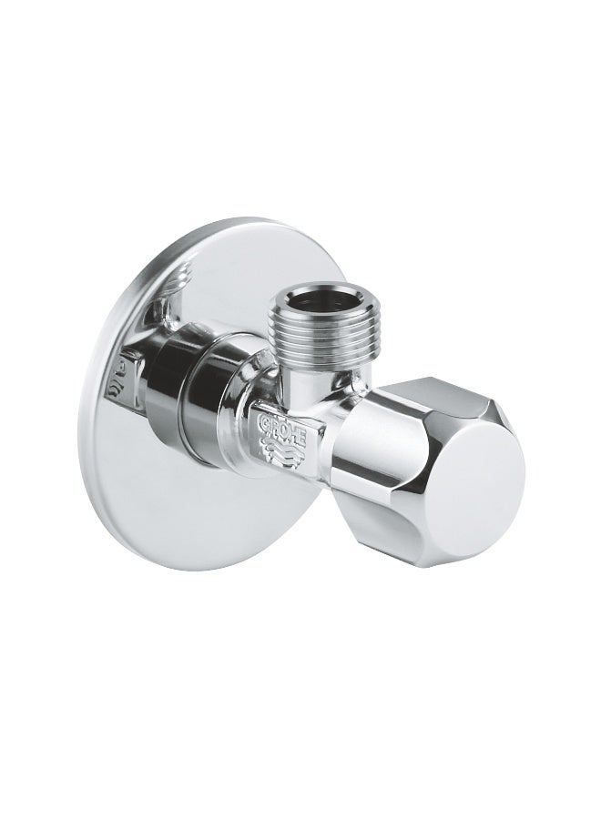 GROHE Angle Valve 1/2x1/2 (1pc), Chrome 22025000