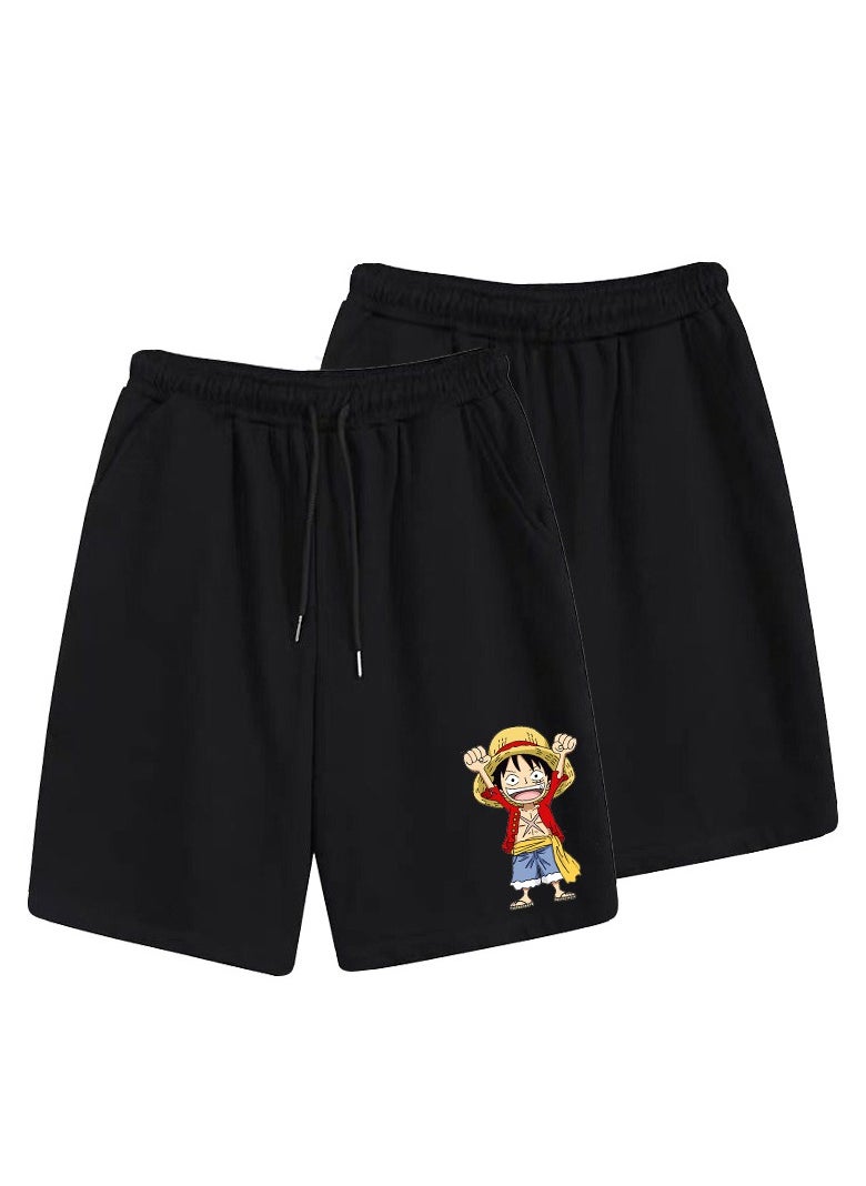 KUYING Summer One Piece Micro Elastic Loose Sports Shorts  - Image 1