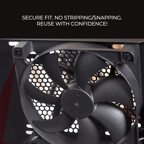 Bolt Dropper 502pcs Computer Screw Assortment Kit - Standoffs Screws for HDD Hard Drive, Fan, Chassis, ATX Case, Motherboard, Case Fan, Graphics, SSD, Spacer - DIY PC Installation and Repair Set - Image 3
