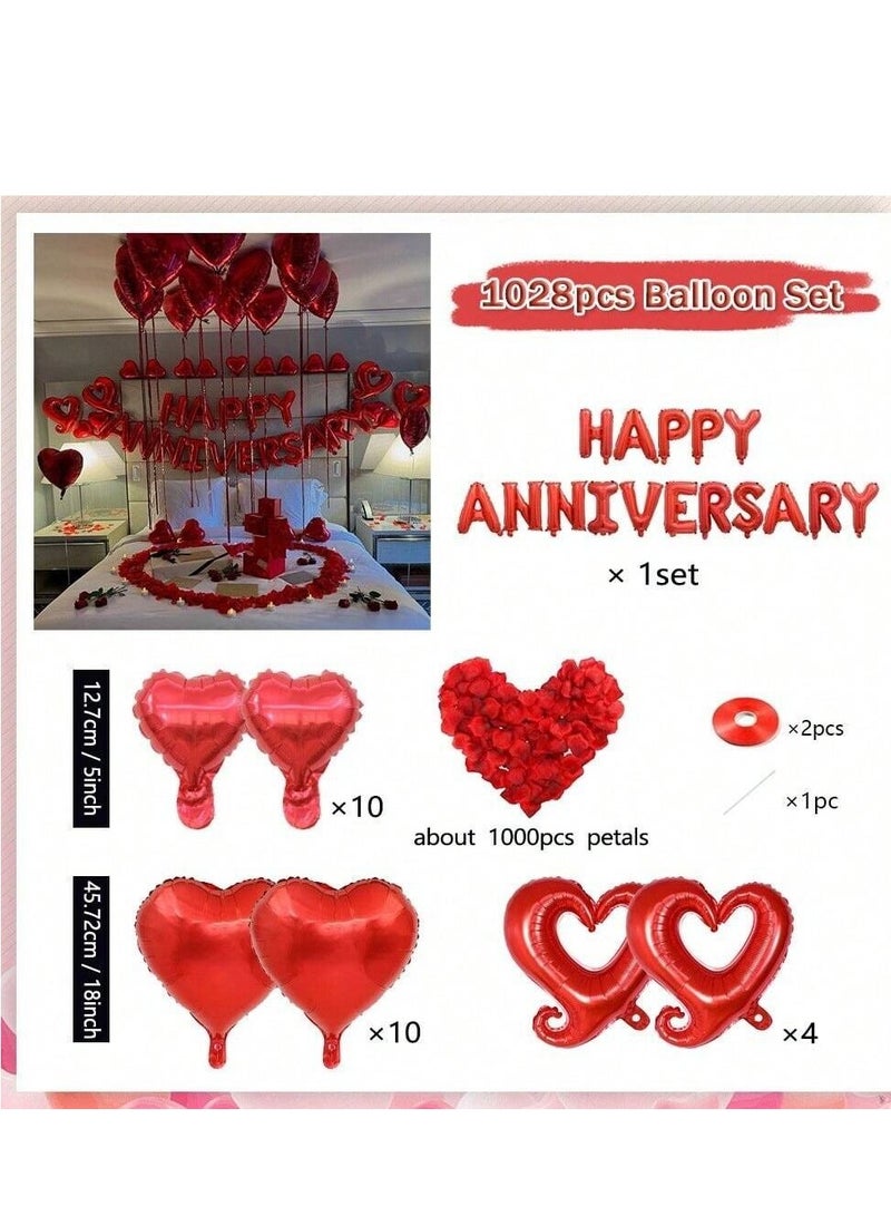 Anniversary Party Decorations Complete Kit of 1028 Pieces for Wedding and Anniversary Party Decorations - Image 2