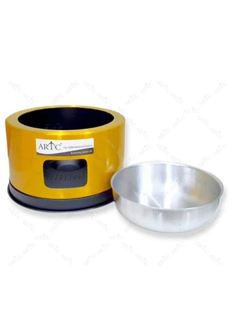ARTC ARTC Gold Buffet Dish With Glass Lid  - Image 4