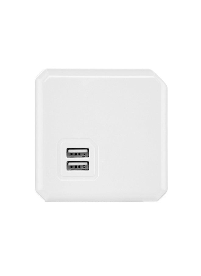 Allocacoc PowerCube Original 4 Sockets 2 USB Ports Grey  - Image 2