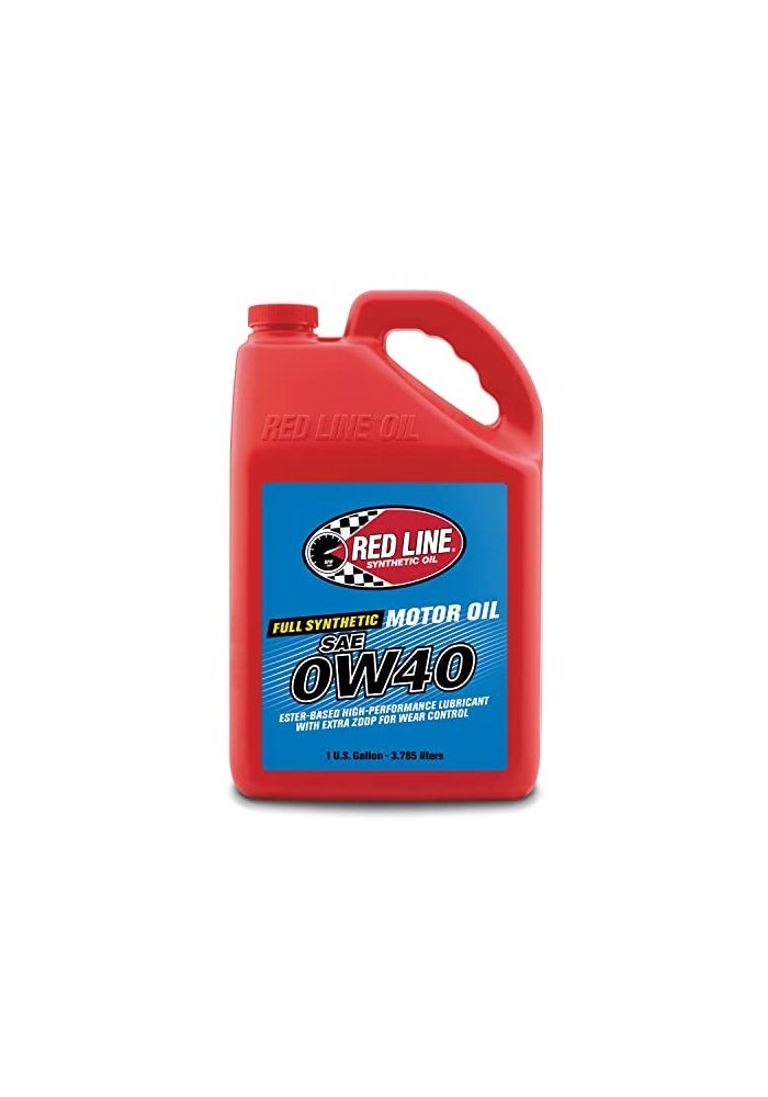 Red Line 11105 SAE 0W40 Fully Synthetic Motor Oil 1 Gallon - Image 1