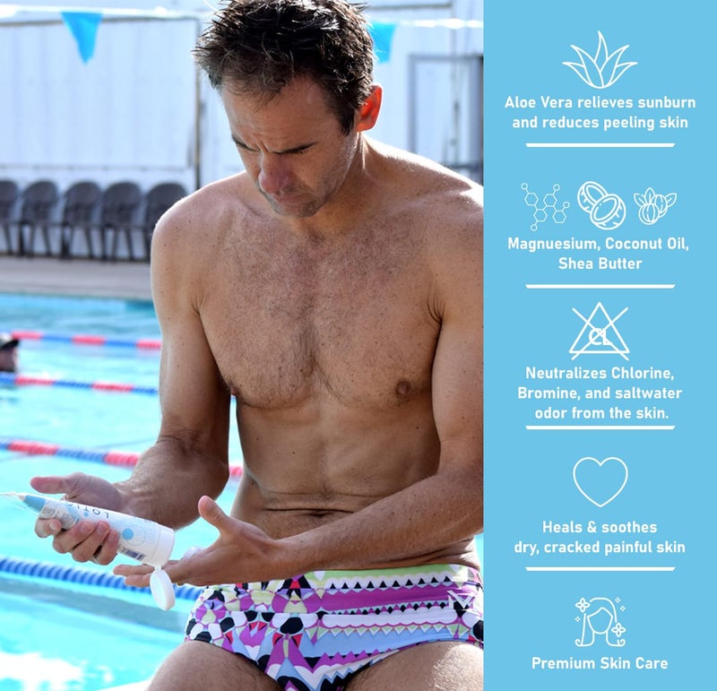 TRISWIM Swimmers Lotion Moisturizing Skin Repair with Aloe Vera & Vitamins - Image 3