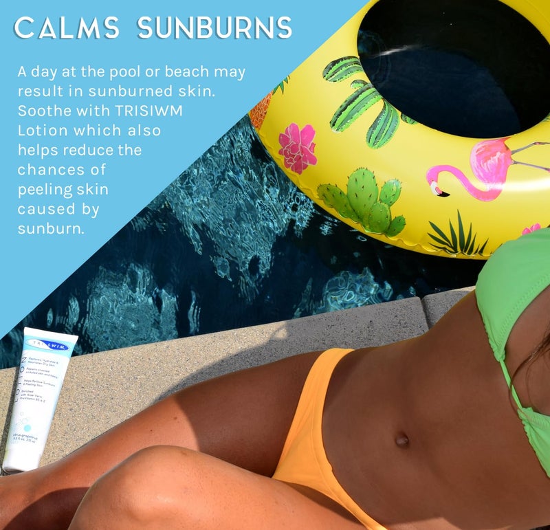 TRISWIM Swimmers Lotion Moisturizing Skin Repair with Aloe Vera & Vitamins - Image 5