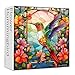 PPuzzling Hummingbird Puzzles for Adults 1000 Pieces Stained Glass Spring Bird Flower Impossible Art Puzzle Hard Challenging Bird Garden Jigsaw Puzzle as Home Wall Art Decor - Image 4