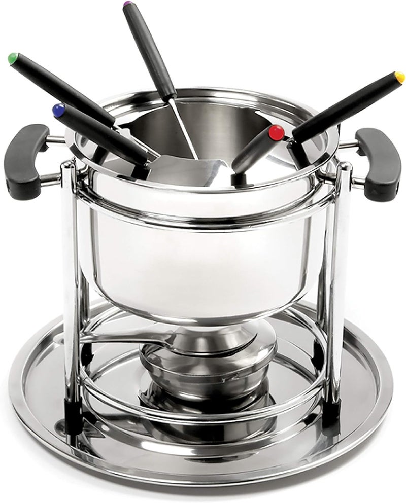 Norpro Stainless Steel 10 Piece Fondue Set - Image 1