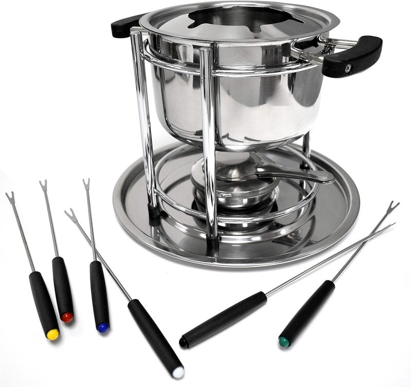 Norpro Stainless Steel 10 Piece Fondue Set - Image 2
