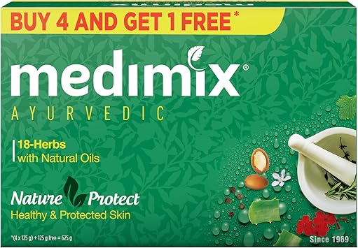 Medimix Medimix Ayurvedic Classic 18 Herbs Soap 125g 41 Super Saver Pack Save Rs40 - Image 1