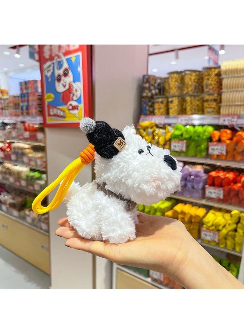 16 CM Cute Dog Plush Toy Widgets Backpack Key Pendant For Girls And Boys All Ages Gift（Style 5） - Image 3
