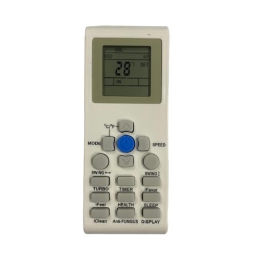 Upix AC Remote No. 171 (No Backlight), Compatible/Replacement for Amstrad AC Remote Control (Exactly Same Remote Will Only Work) - Image 1