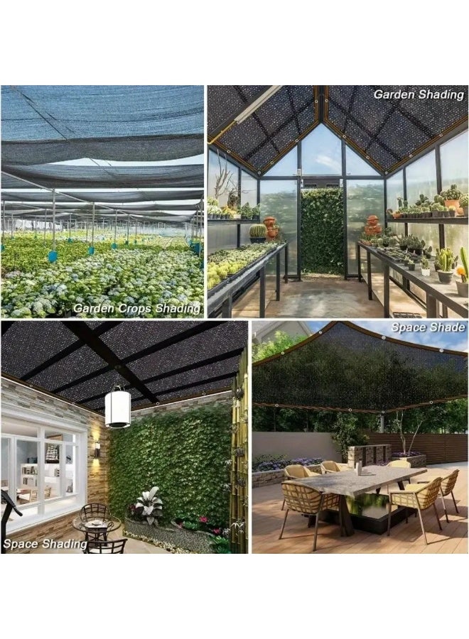 Outdoor Garden Sunshade Net, UV Protection HDPE Sunscreen Cloth, 2x4m - Image 4