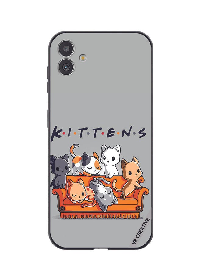 VR CREATIVE Protective Case Cover For Samsung Galaxy F14 Kittens Design Multicolour - Image 1