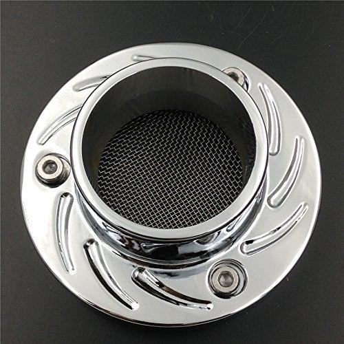 XKMT-Exhaust Tip Muffler Power Compatible With Artic Cat Dvx400 Kfx400 Lt-Z400 Chromed [B00YWCAKWU] - Image 2