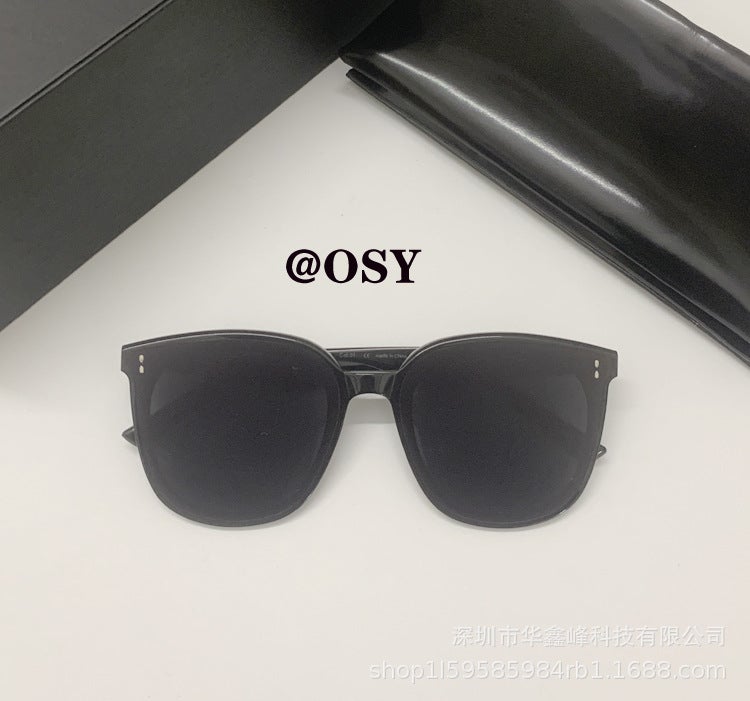Generic 2022 High-Quality GM Sunglasses for Men and Women @ OSY Black (without packaging) 