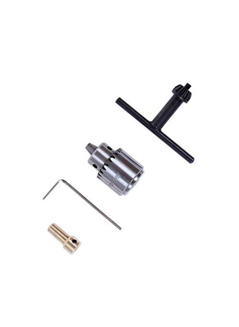 DIY Crafts Diy Crafts 10260 Steel Mini Dc 12v Electric Hand Drill Motor Pcb and Twist Drills Set 0.01-0.16 Jt0 Chuck, Multicolor, 14 Piece  - Image 2