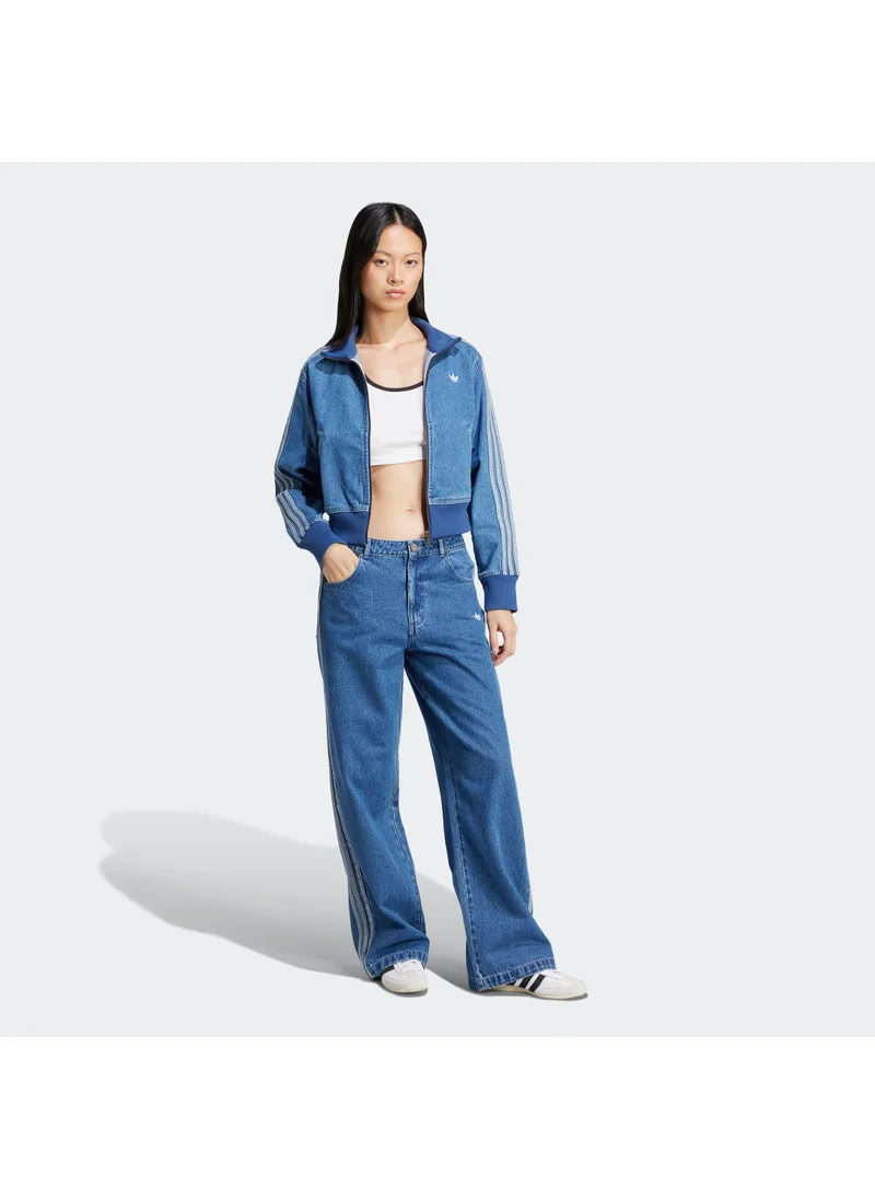اديداس اوريجينالز Adicolor Denim 3 Stripes Trackpants