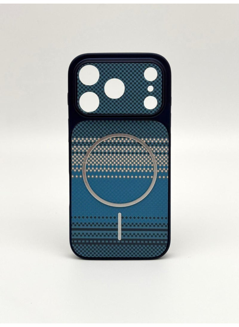 general غطاء PITAKA MagEZ لجهاز iPhone 17 Pro Max – غطاء مغناطيسي فائق النحافة من ألياف الأراميد – نسيج دمج 1500D، خفيف الوزن وقوي - Image 1