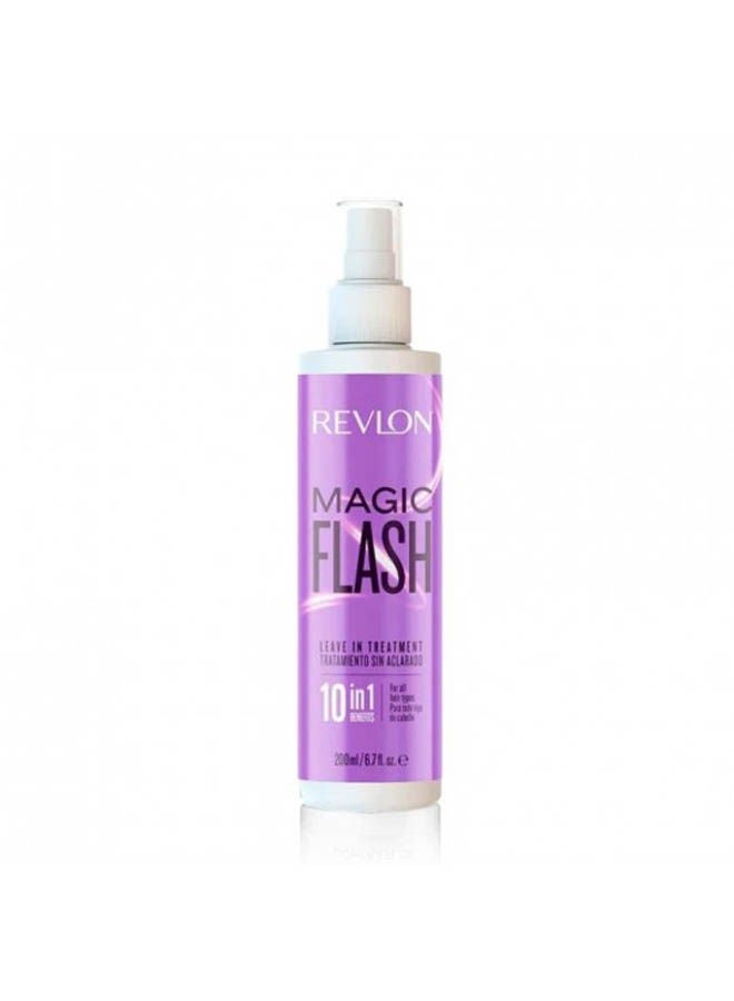 Magic Flash  Leave In Hair Treatment Without Rinse 10 in 1