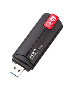 General USB WiFi 6 Adapter  AX1800 USB3.0 Dual Band 2.4GHz/5GHz 802.11ax Wireless Network Adapter for Desktop  Laptop  - Image 1