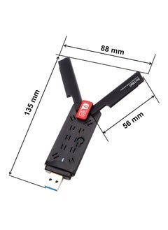 General USB WiFi 6 Adapter  AX1800 USB3.0 Dual Band 2.4GHz/5GHz 802.11ax Wireless Network Adapter for Desktop  Laptop  - Image 2