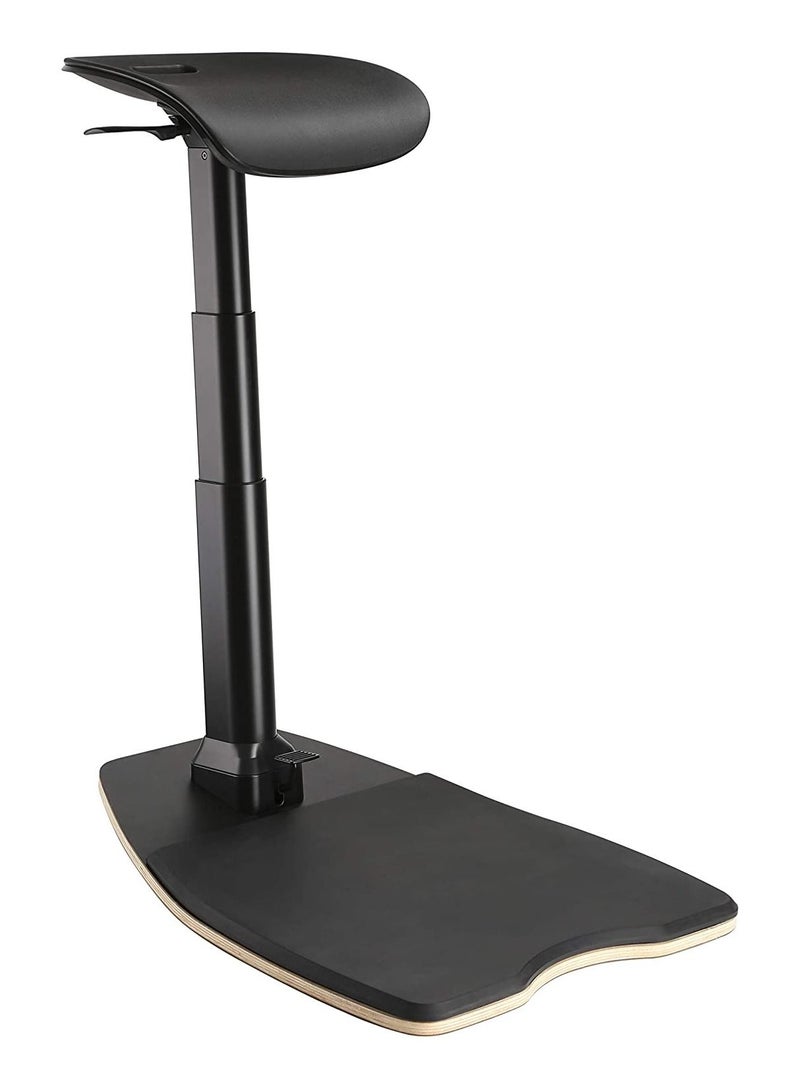 NAVODESK Active Stool By Navodesk Ergonomic Leaning Chair Sit Stand Stool with Anti Fatigue Mat - Image 1