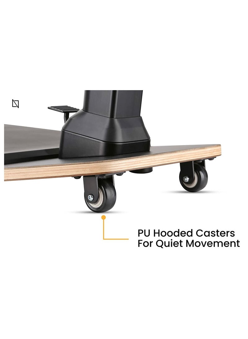 NAVODESK Active Stool By Navodesk Ergonomic Leaning Chair Sit Stand Stool with Anti Fatigue Mat - Image 5