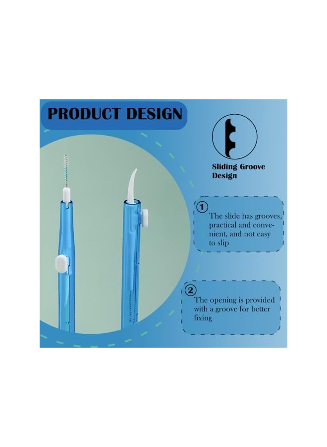 promass 2 in 1 Shower Head Cleaning Brush Tools for Small Hole, Double-Head Small Hole Blockage Cleaning Tool for Shower Head, Shattaf Head, Faucet, Phone Earpieces, Printer Heads, Gaps Nozzles - Image 3