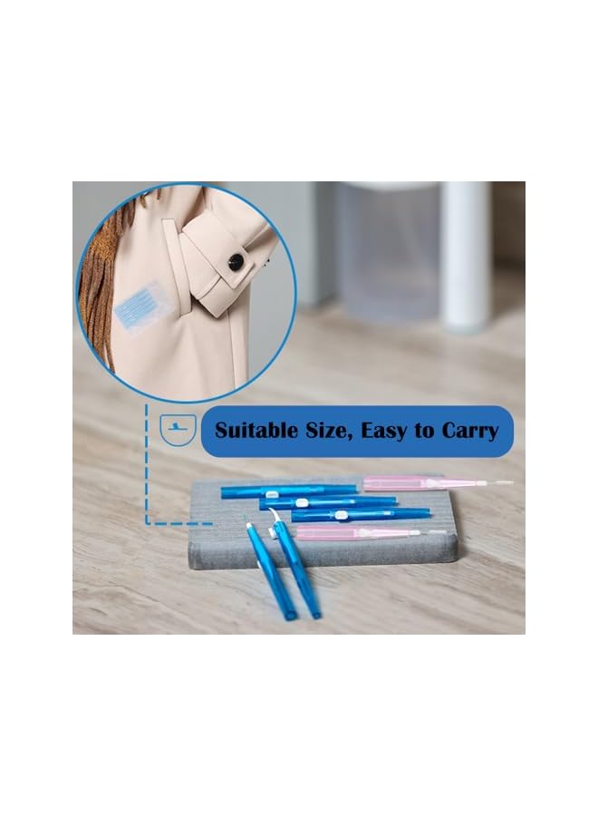 promass 2 in 1 Shower Head Cleaning Brush Tools for Small Hole, Double-Head Small Hole Blockage Cleaning Tool for Shower Head, Shattaf Head, Faucet, Phone Earpieces, Printer Heads, Gaps Nozzles - Image 4