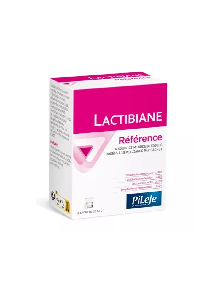 PiLeJe Lactibian Reference nutritional supplement powder, 10 sachets 