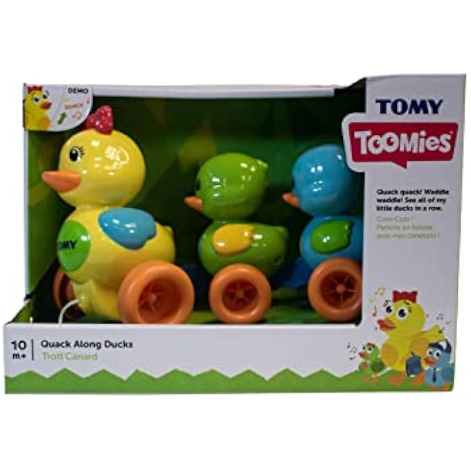 TOMY QUACK ALONG DUCKS  FUN & ENGAGING TOY FOR IMAGINATIVE PLAY, PERFECT FOR TODDLERS & KIDS, ENCOURAGES LEARNING & DEVELOPMENT - Image 3