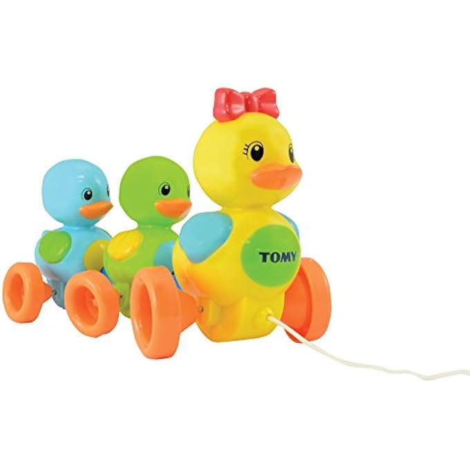 TOMY QUACK ALONG DUCKS  FUN & ENGAGING TOY FOR IMAGINATIVE PLAY, PERFECT FOR TODDLERS & KIDS, ENCOURAGES LEARNING & DEVELOPMENT - Image 1