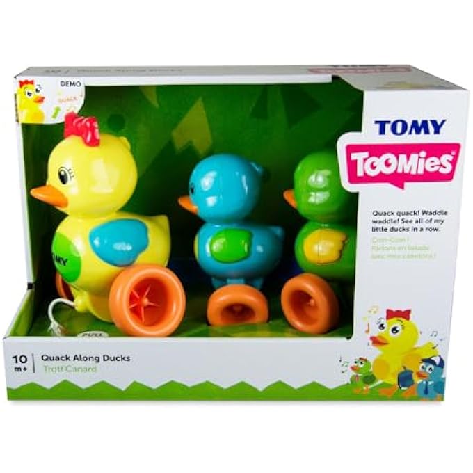 TOMY QUACK ALONG DUCKS  FUN & ENGAGING TOY FOR IMAGINATIVE PLAY, PERFECT FOR TODDLERS & KIDS, ENCOURAGES LEARNING & DEVELOPMENT - Image 5