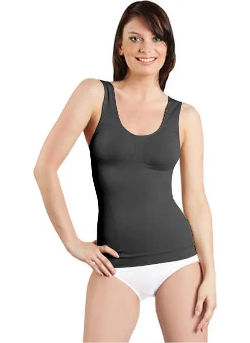 Elite Life 877 Seamless Undershirt with Corset