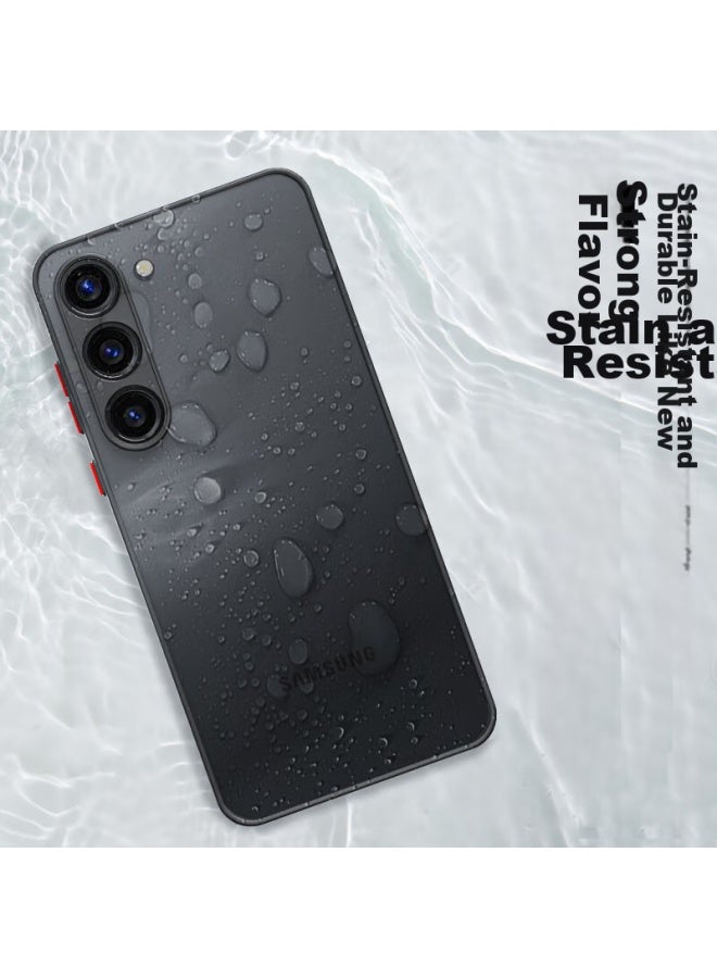 Hotfire Phone Case For Samsung S23 Ultra, Galaxy S23 Ultra Protective Cover, Shockproof Silicone Upgraded Lens Full Protection For Men And Women, Contrasting Colors - Midnight Black - Image 4
