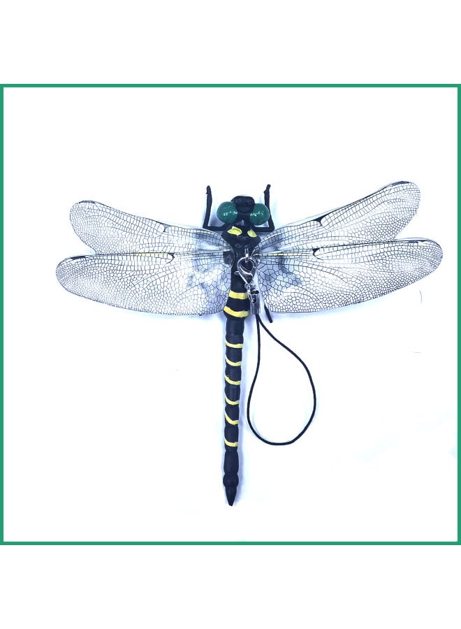 Export To Japan Outdoor Mosquito Repellent Simulation Big Dragonfly Mosquito Repellent Artifact Model Toy-wing Length 12cm-Colour:Dragonfly-sling Style  - Image 1