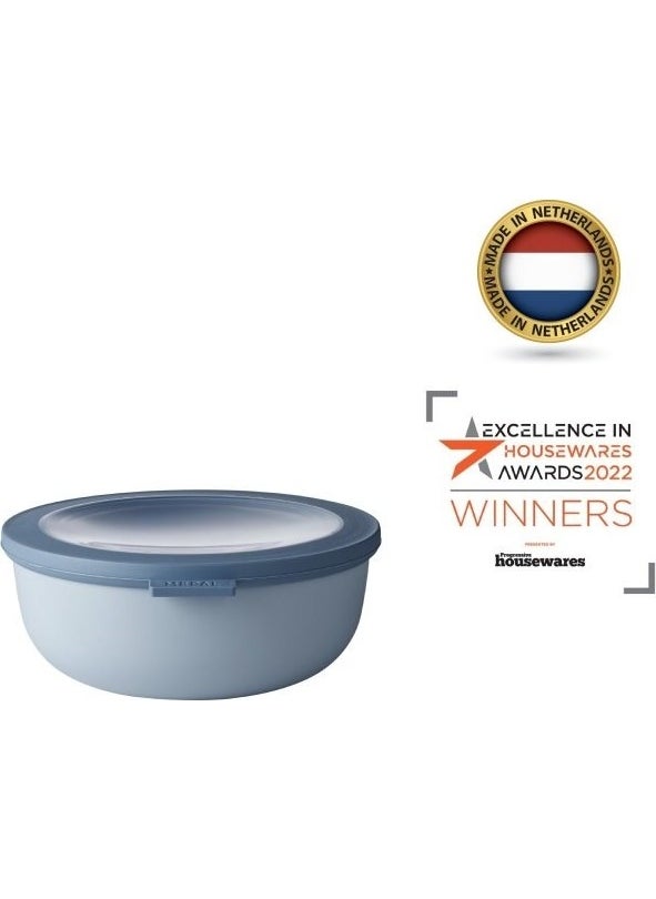 Mepal Multi Bowl Circular Round Food Container 1250 ml  - Image 1