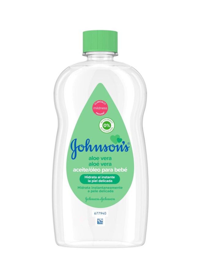 Baby Oil, Aloe Vera, 300ml