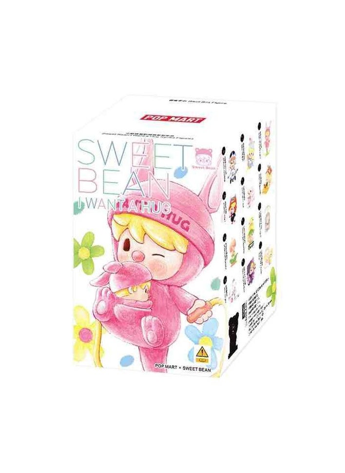 POP MART POPMART Little Sweet Bean Love Hug Series Single Blind Box Figure Ornament Gift for Friends and Family  - Image 1