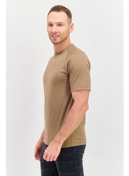 Men Sportswear Fit Short Sleeves Training T-shirt, Brown - pzsku/Z706B0BD16AAB3FE2E55BZ/45/_/1737642459/f1ba7fe9-a53e-4403-881d-30ba31989986