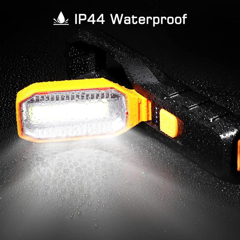 Greensen Cob Magnetic Work Light, Led Rechargeable Cob Work Light USB Led Work Lamp, Led with Magnetic Hook for Repair 280 Lm - Image 2