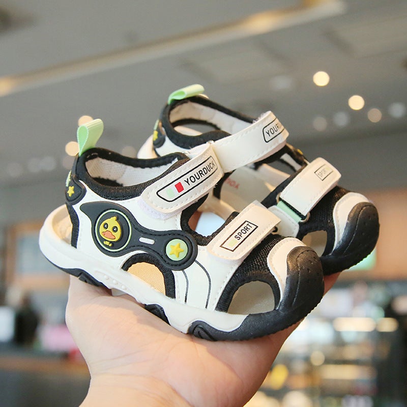 Sandals For Boys And Girls, Sports Shoes, Baby Sandals, Kindergarten Shoes, Soft Soles, Breathable Sandals For Small And Medium-Sized Children - Image 1
