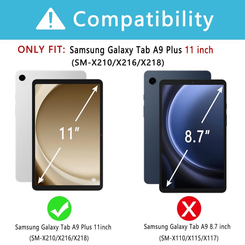 For Samsung Galaxy A9 Plus 5G Keyboard Tablet Case Transform Your Tablet into a Laptop with Keyboard and - Image 5
