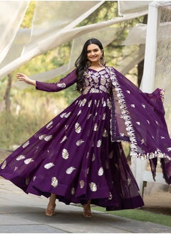 Super Asian Launching New Festival Long Gown with dupatta  - Image 1